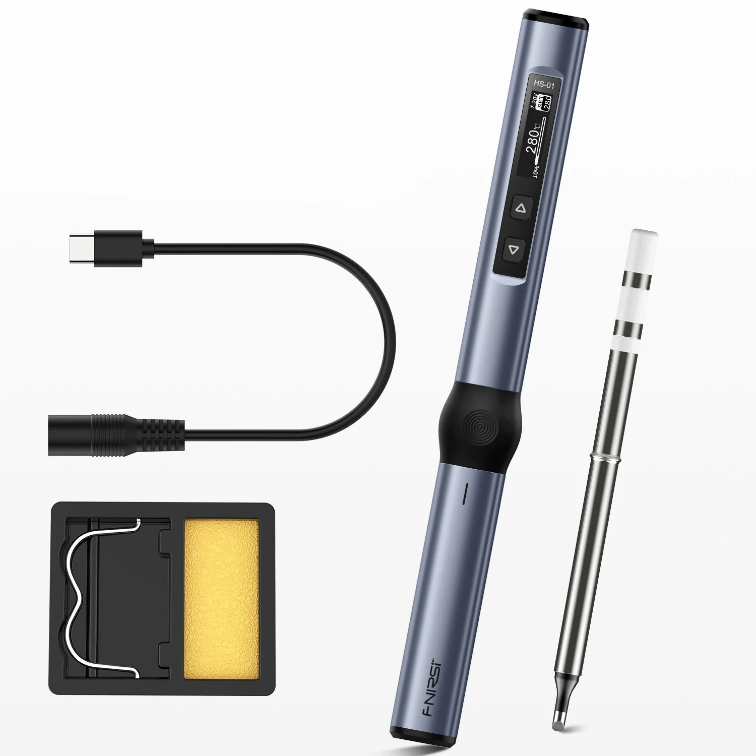 FNIRSI® HS-01 Intelligent Soldering Iron - Image 10