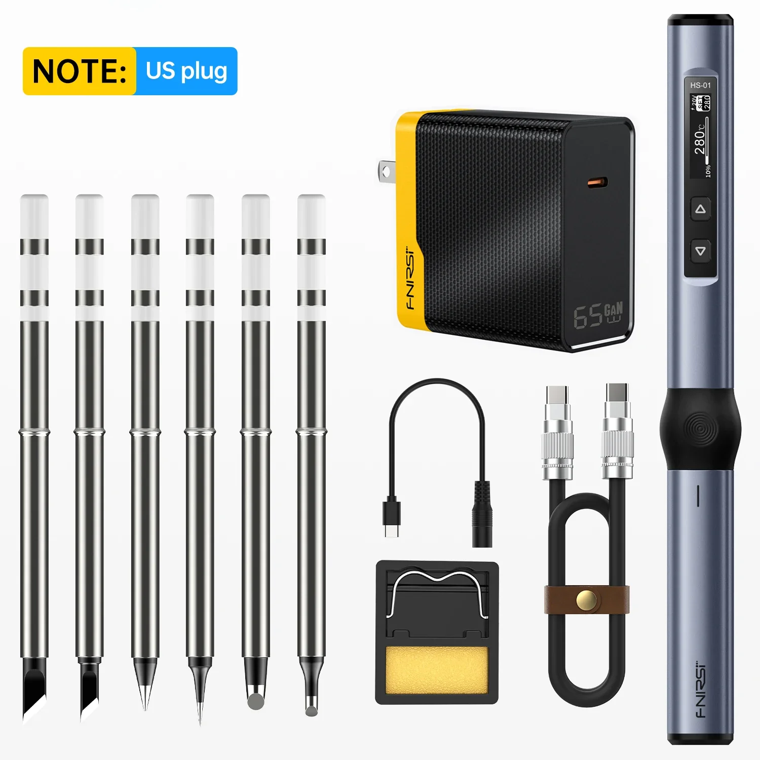 FNIRSI® HS-01 Intelligent Soldering Iron - Image 19