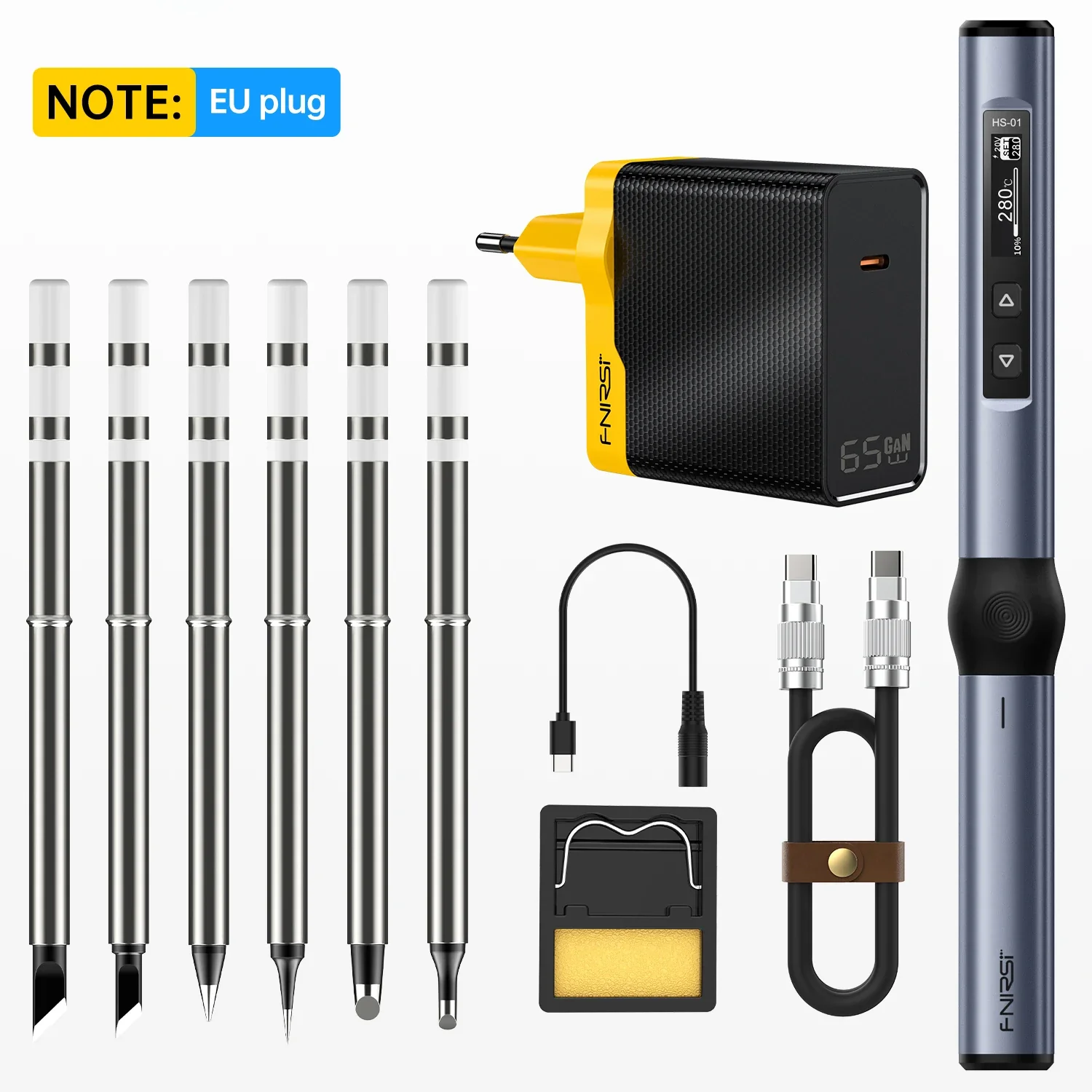 FNIRSI® HS-01 Intelligent Soldering Iron - Image 20