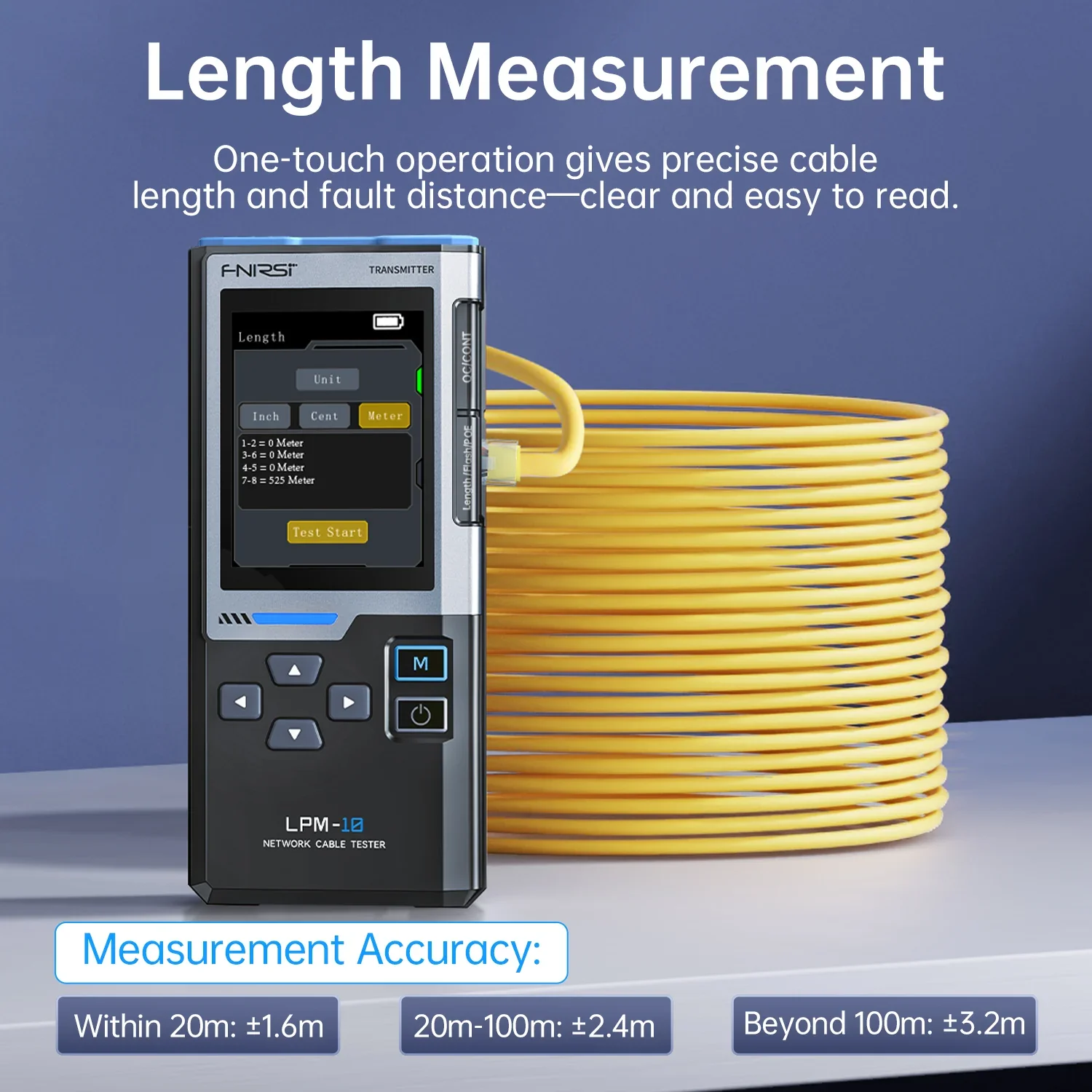 FNIRSI® LPM-10A Multifunctional Network Cable Tracker - Image 7